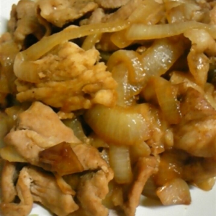 ご飯がすすむ☆豚肉とタマネギの焼肉のタレ炒め